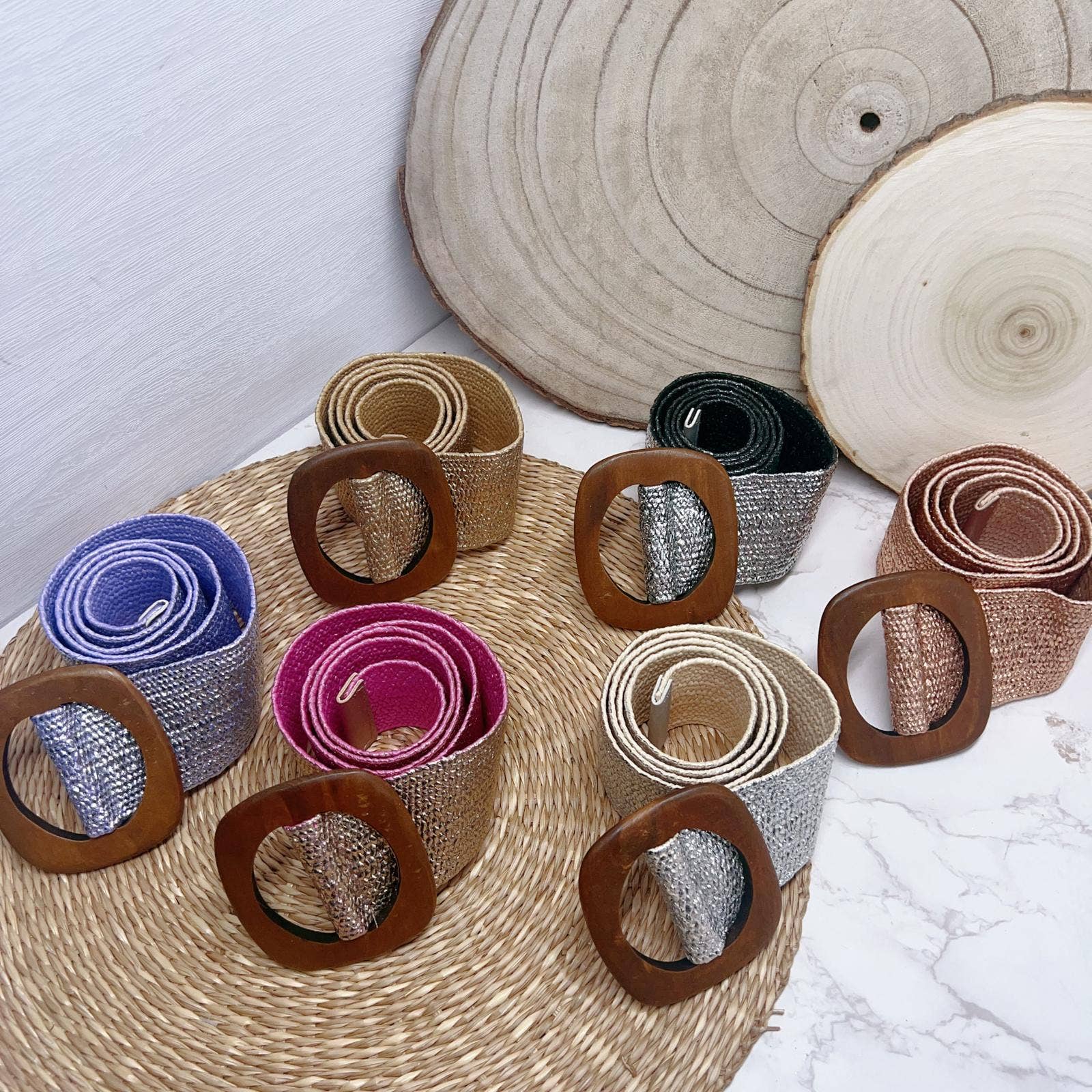 SWEET MAGIC MODA Y COMPLEMENTOS - Wholesale Belt - Women's - RAFFIA BELT 0