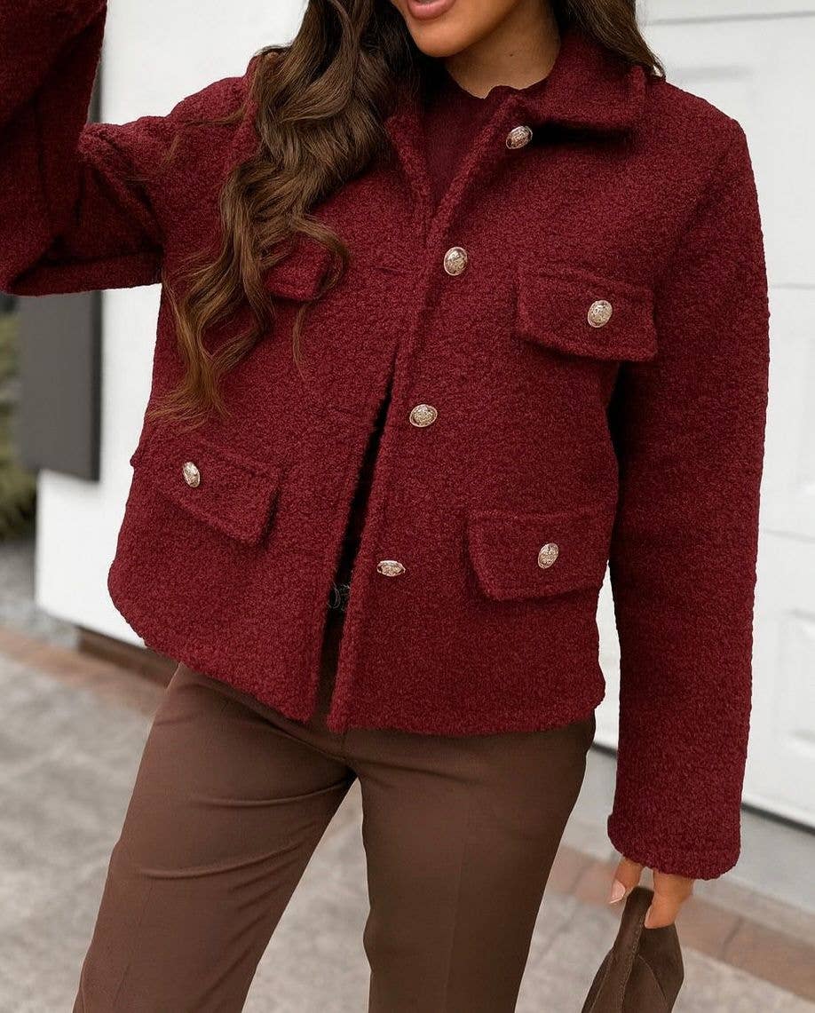 ESTEE BROWN - Wholesale Blazer - Women's - Bouclette jacket - 73222