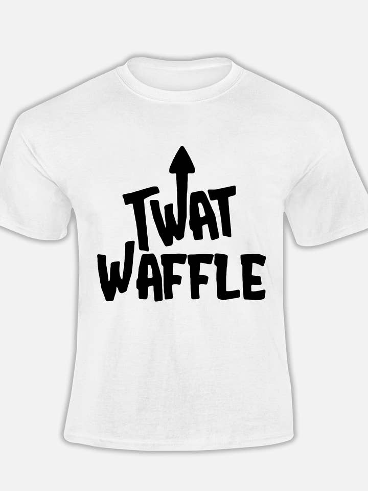 IALD - Wholesale Screen Printed T-Shirt - Unisex - Adult Round Neck T-Shirt | Twat Waffle