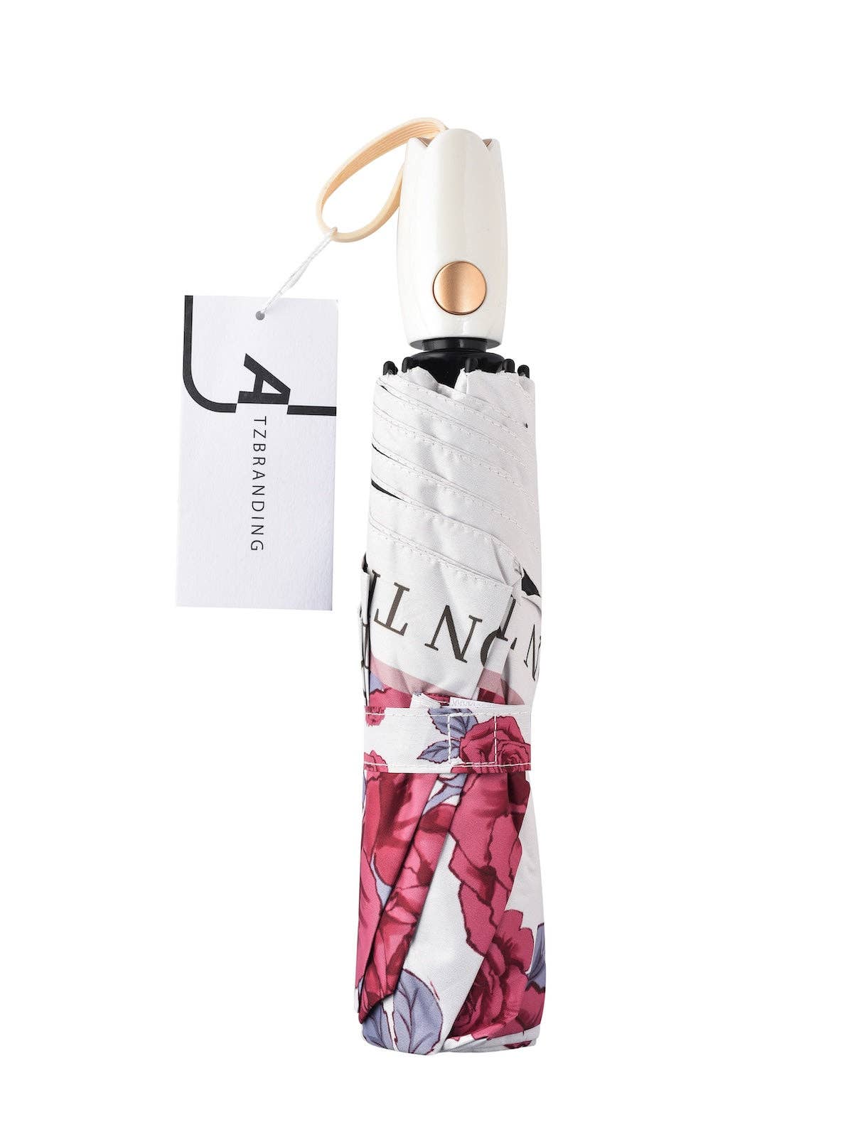 Funkyrel® Atzbranding Limited - Wholesale Umbrella - Women's - Rano – Blossoms on the Road Folding Umbrella7