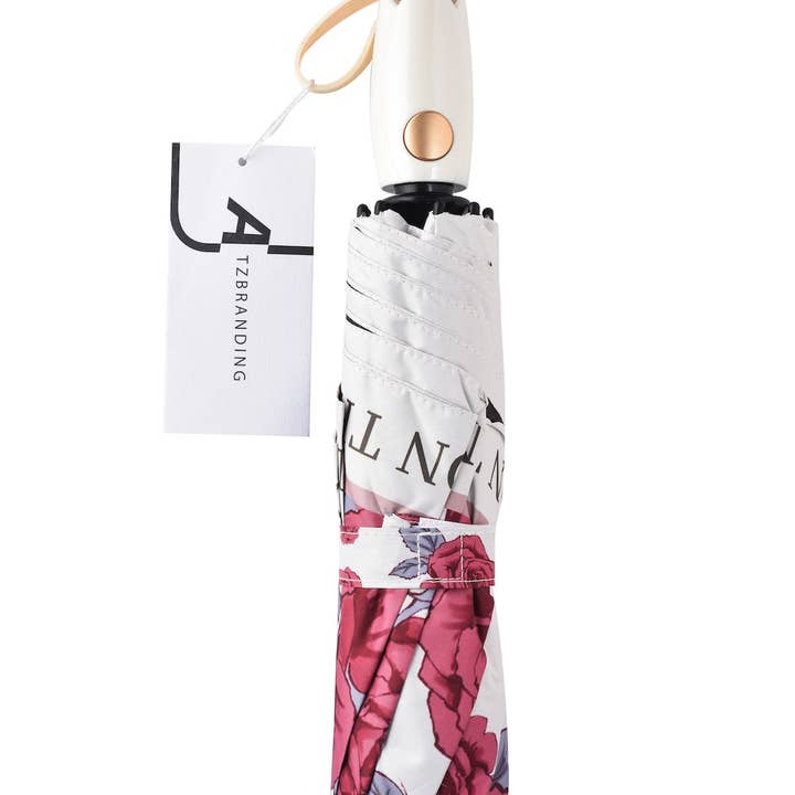 Funkyrel® Atzbranding Limited - Wholesale Umbrella - Women's - Rano – Blossoms on the Road Folding Umbrella7