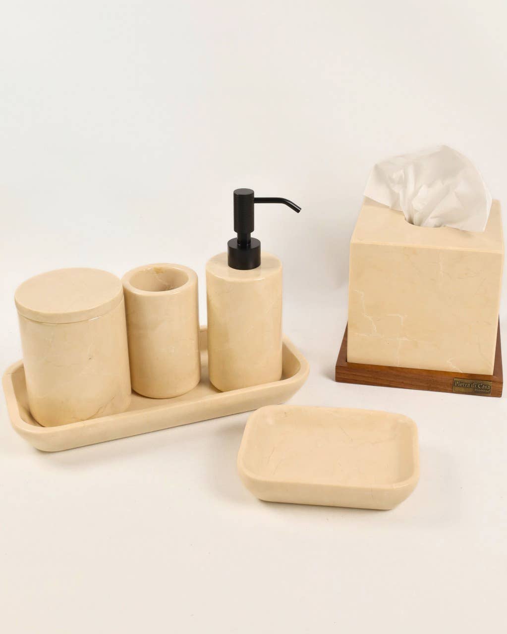 PIETRA DI CASA - Wholesale Tissue Box - NELI Marble Tissue Holder | Decor | Bathroom1