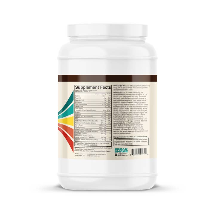 Freak Shake Endurance - Wholesale Powdered health drink - Endurance Fuel - Chocolate4