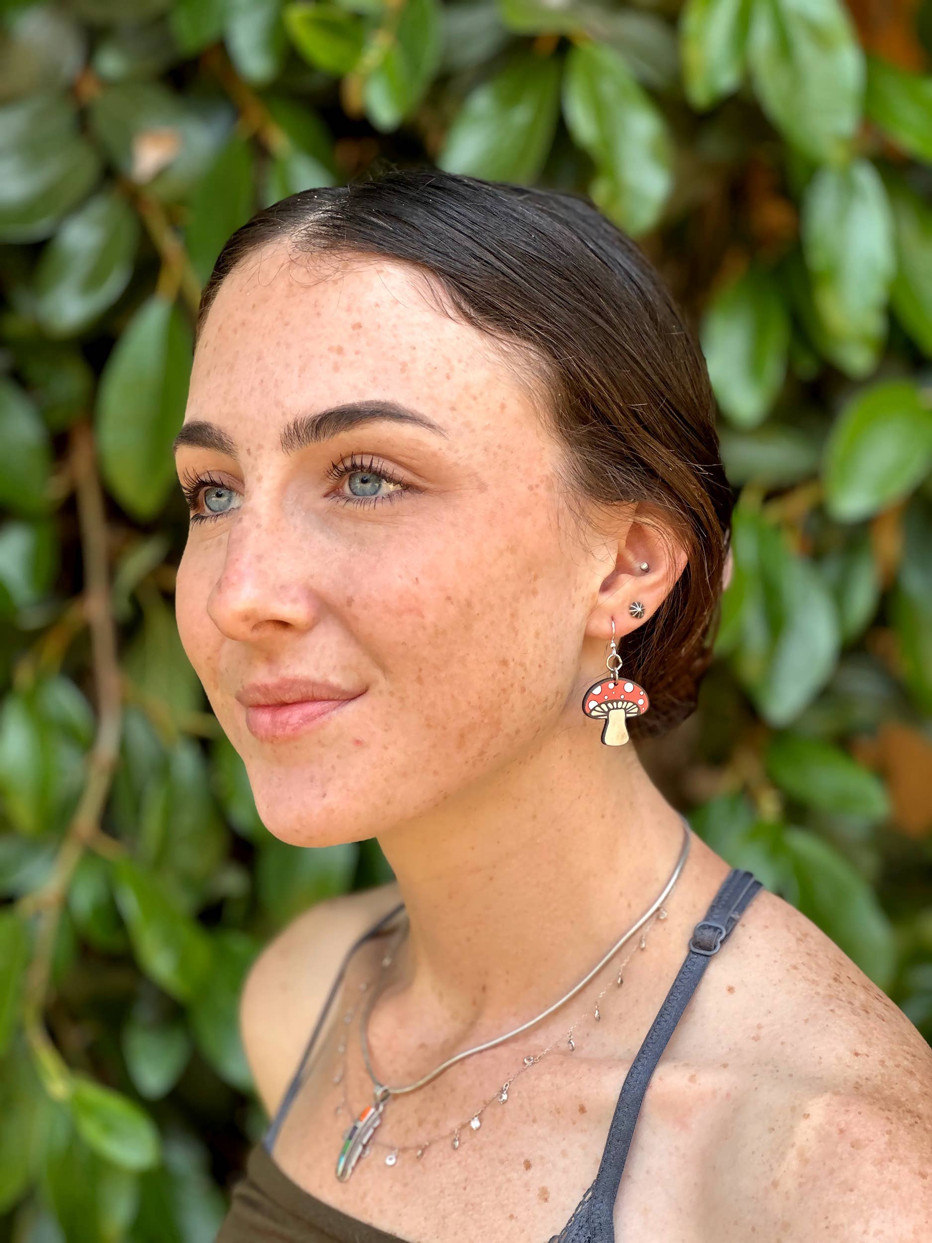 Green Tree Jewelry - Wholesale Dangle Earrings - Mushroom Earrings1