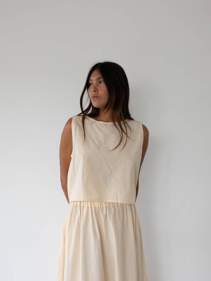 Palmer Tank for wholesale by Honest Cotton