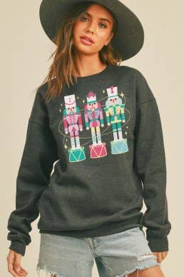 Honestee - Wholesale Sweatshirt - Women's - The Nutcracker Long Sleeve Sweatshirt0