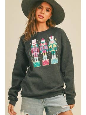 Honestee - Wholesale Sweatshirt - Women's - The Nutcracker Long Sleeve Sweatshirt
