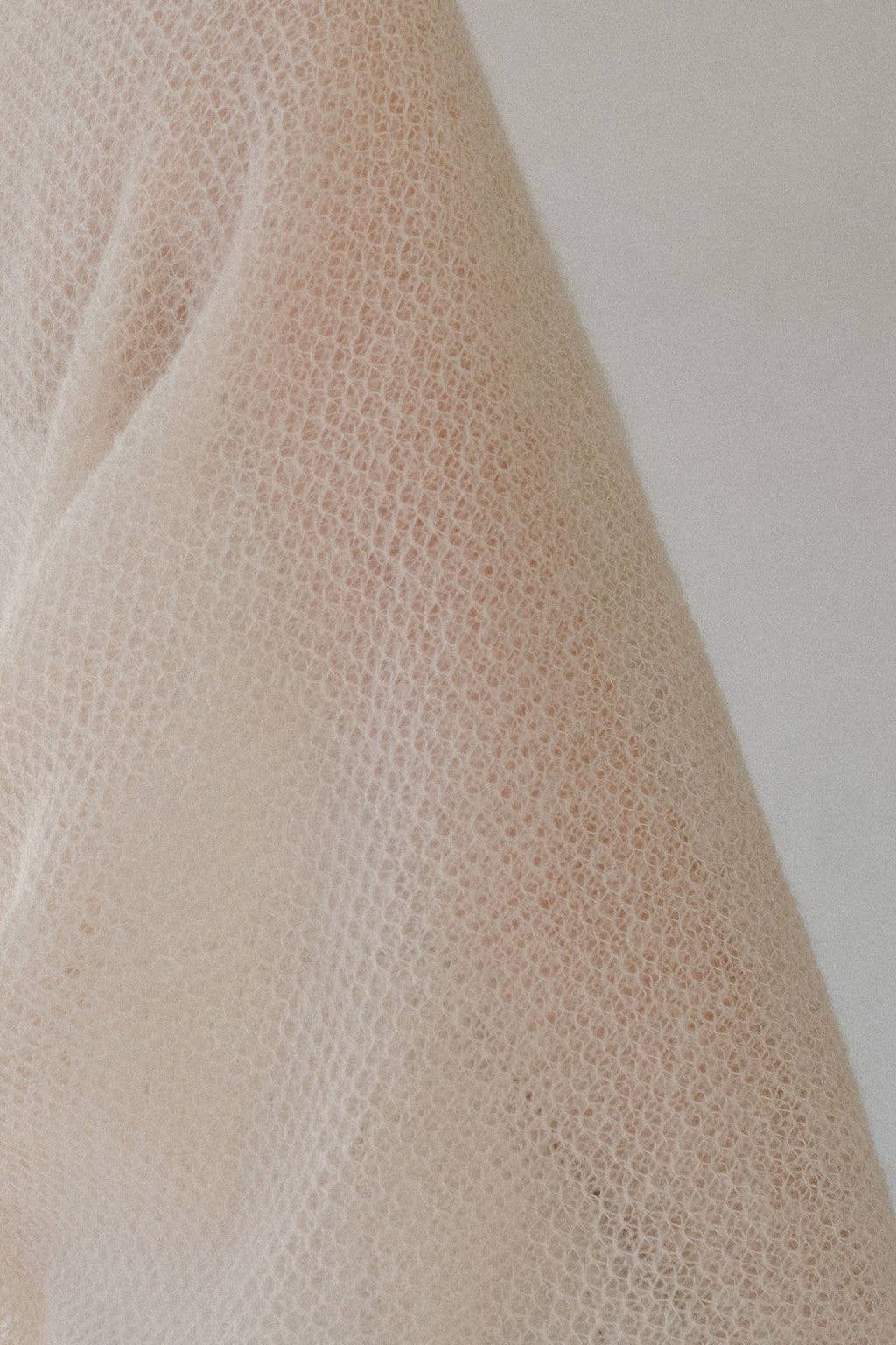 WOOL HOUSE - Wholesale Wrap - Women's - Luxurious Bridal Wrap Shawl / MAGNOLIA6