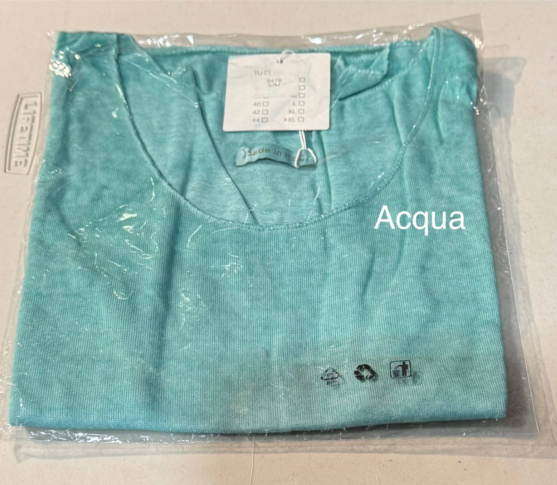 Dance in Paris – Großhandel Bluse – Damen – Top-Soft Viskose mit Metallic-Besatz25