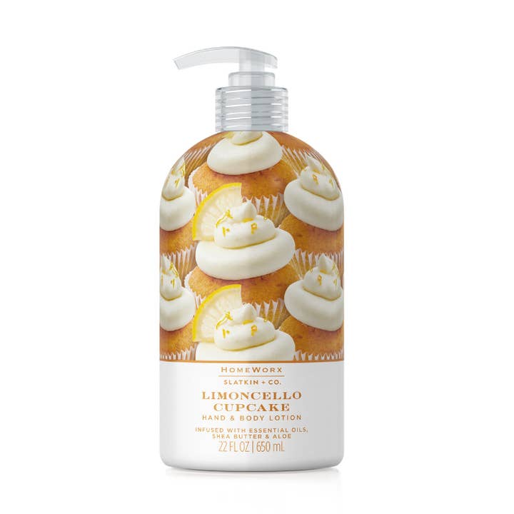 Limoncello Cupcake Hand & Body Lotion for wholesale by HomeWorx by Slatkin + Co.