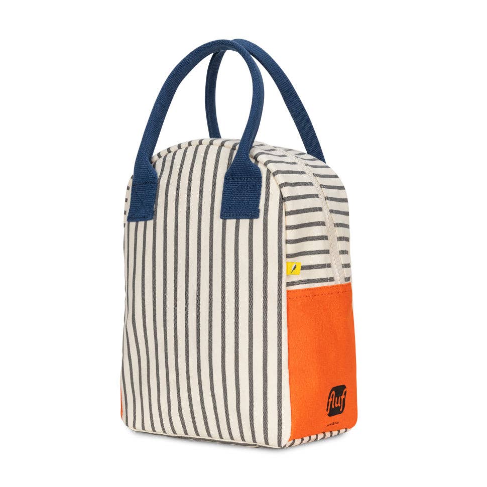 Fluf - Wholesale Lunch bag/box - Zipper Lunch - Pencil Stripe Nautical1