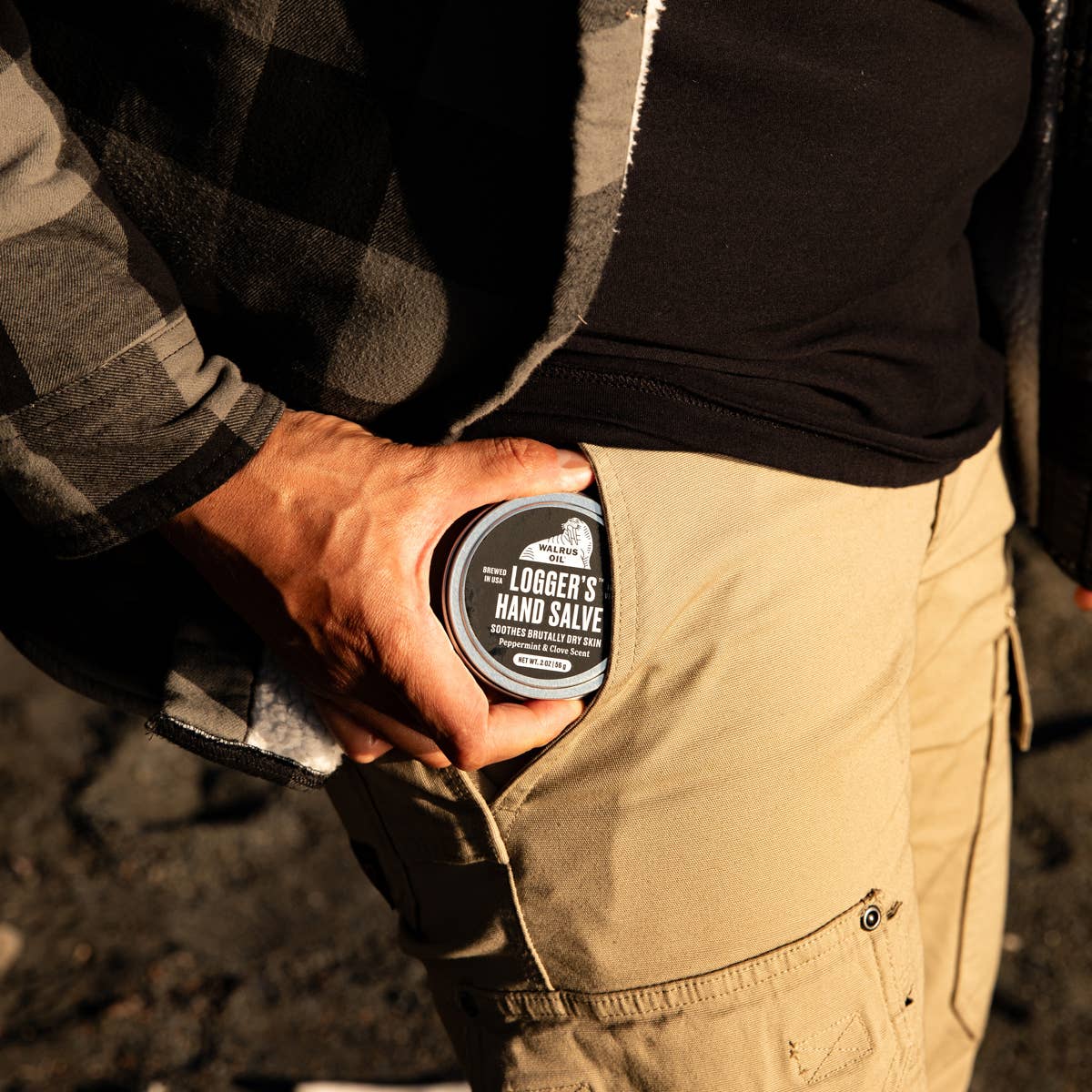 Walrus Oil - Wholesale Healing Salve/Balm/Cream - Logger's Hand Salve, 2 oz - Peppermint and Clove4