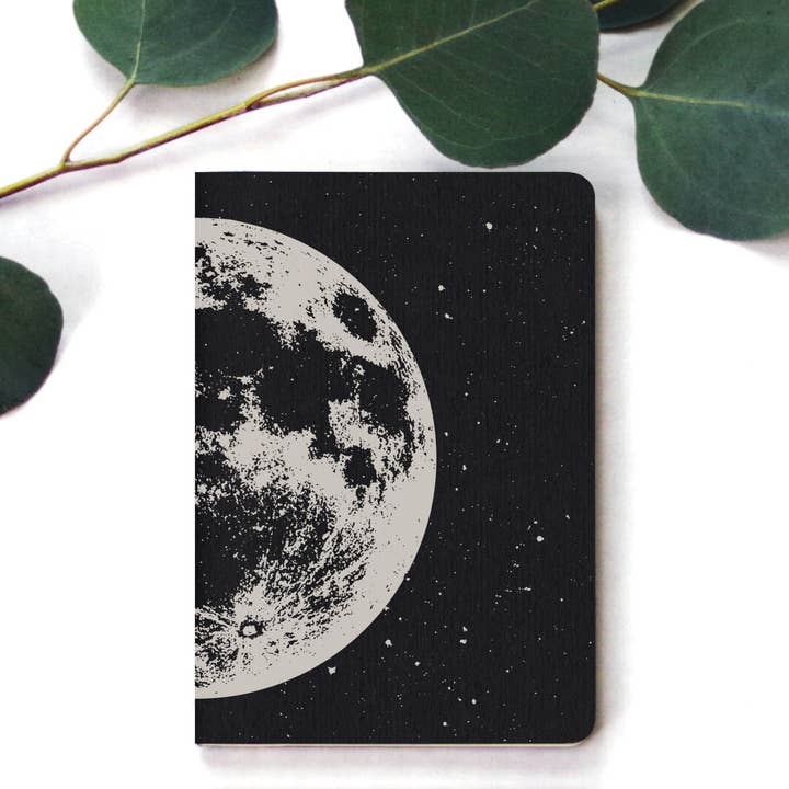Big Moon Notebooks (White) for wholesale by The Galek Sea