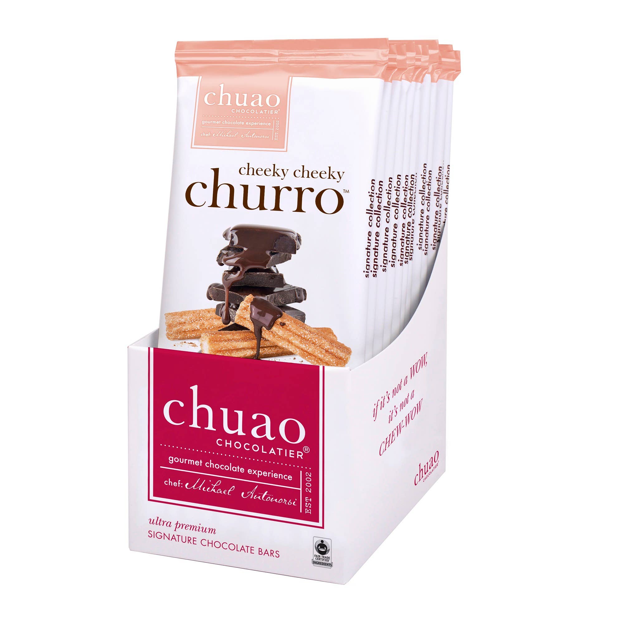 Chuao Chocolatier - Wholesale Chocolate Bar - Cheeky Cheeky Churro - Signature Bar3
