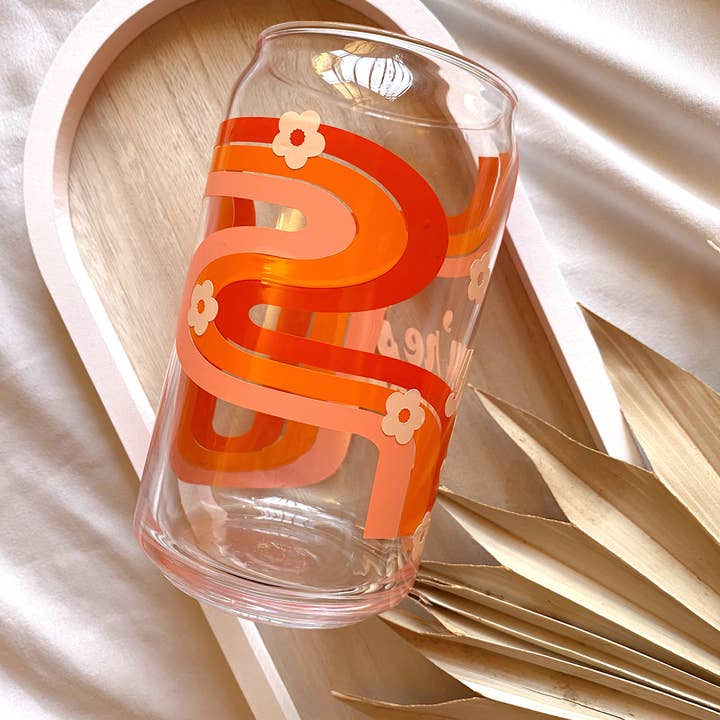 amarieacreates - Wholesale Drinking Glass/Cup - You're So Golden Glass Cup