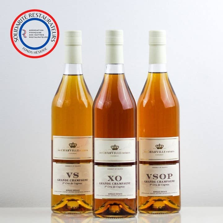 Cognac De Charville Frères - Vente Brandy/cognac - Cognac VSOP Grande Champagne