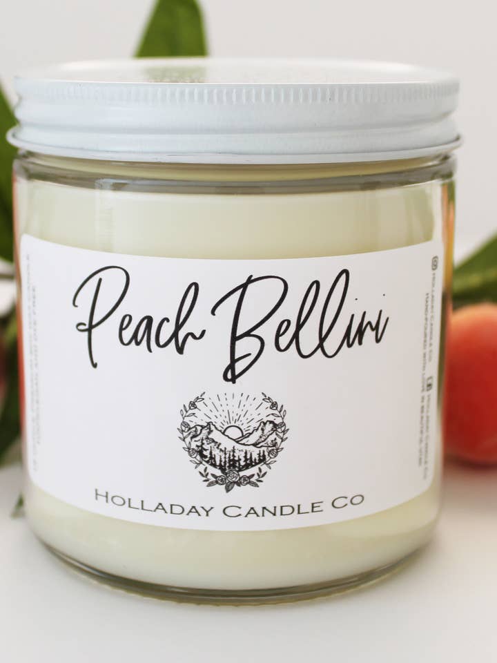 Peach Bellini Vela para venta al por mayor de Holladaycandleco