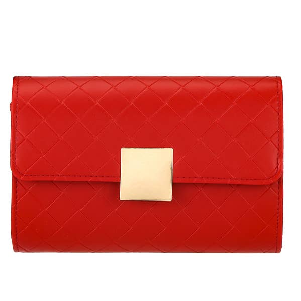 Ladies Faux Leather Shoulder Handbag for wholesale by Nima Accessories Inc