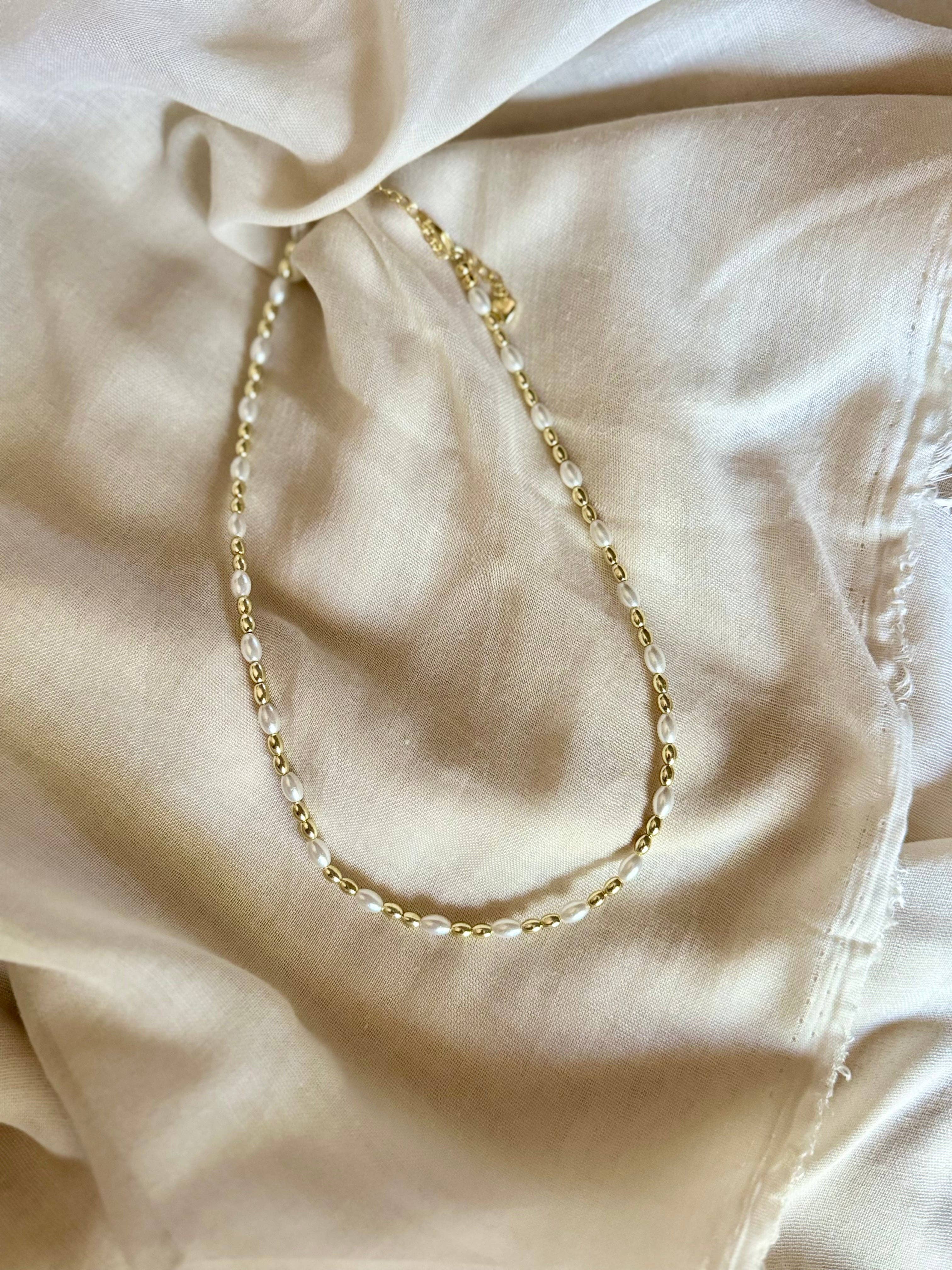 Golden Hour Studio - Wholesale Beaded/Pearl Necklace - Donni2