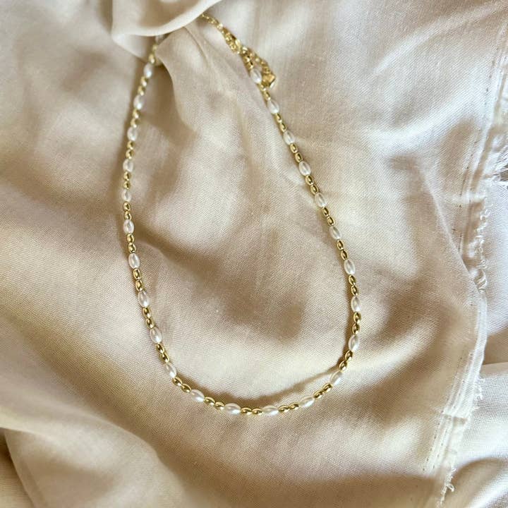 Golden Hour Studio - Wholesale Beaded/Pearl Necklace - Donni2