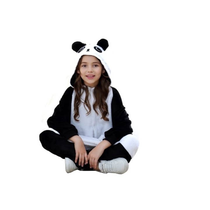 Jammies For Parties - Wholesale Onesie - Kids - Kids Unisex Animal Onesies - PANDA2
