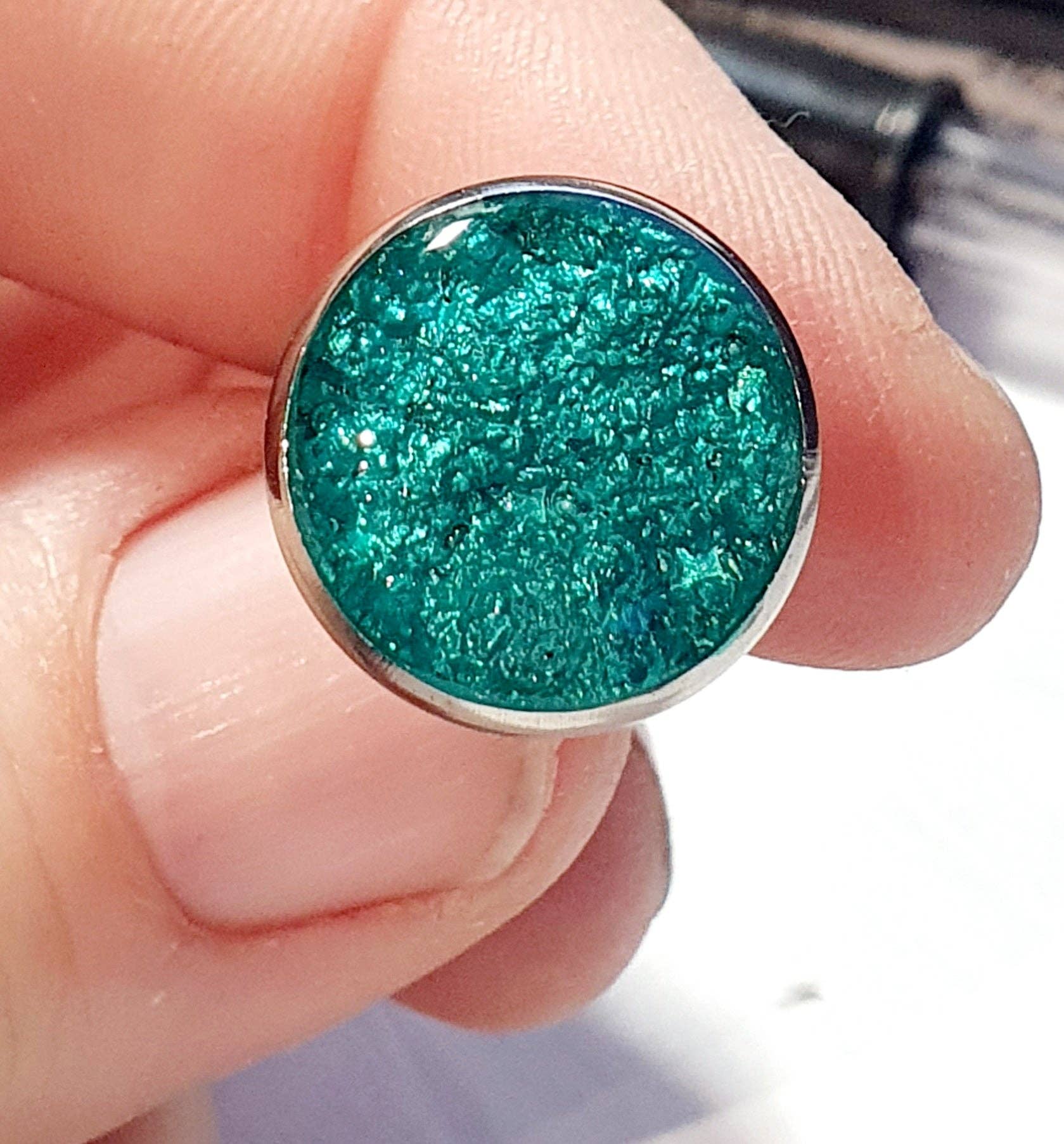 Jo Thomas Jewellery - Wholesale Cufflinks - Cufflinks with Cornish sand10