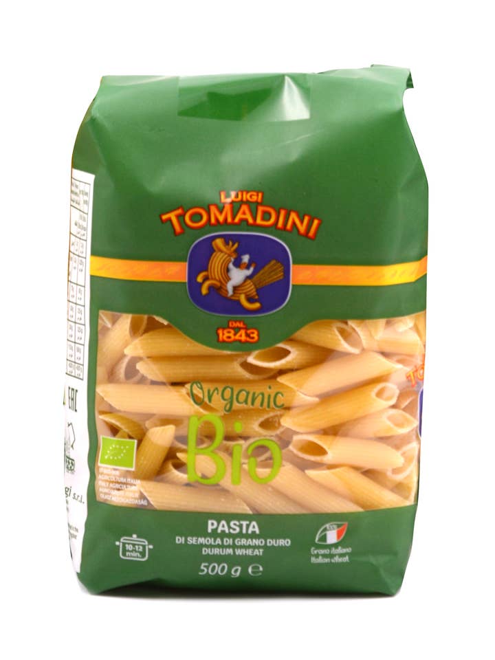 Penne Rigate 74 Organic - Pasta Tomadini for wholesale by Tomadini Luigi Srl