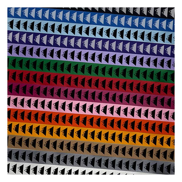 Sniggle Sloth - Wholesale Ribbon - Gift Wrapping - Snow Topped Mountains Satin Ribbon for Bows Gift Wrapping - 1" - 3 Yards3