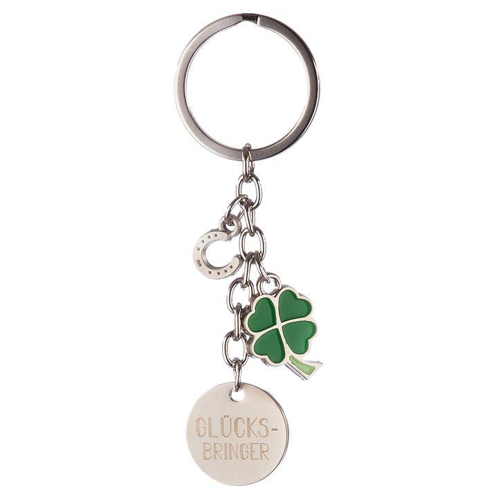Llavero metálico «lucky charm» VE 12 para venta al por mayor de Gilde Handwerk Macrander GmbH & Co. KG