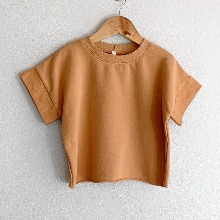 Boxy Oversized T-Shirt für Kleinkinder für den Großhandel von Cherry Brick Road