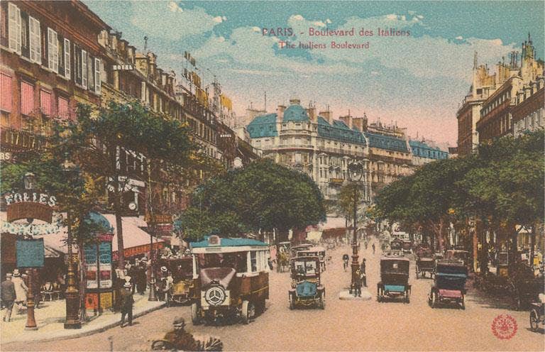 Found Image Press – Großhandel Aufkleber – Aufkleber PS-218 Boulevard des Italians0