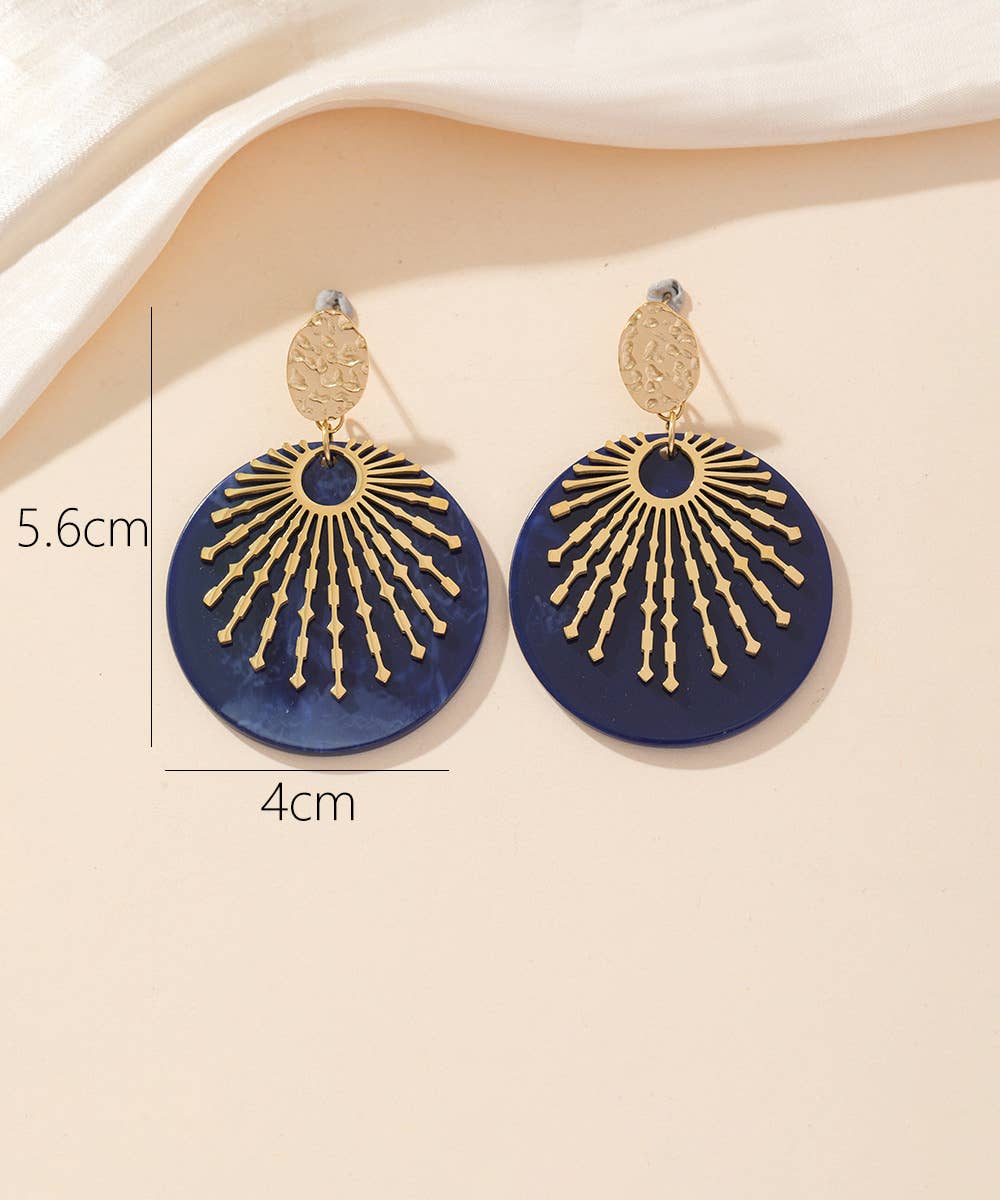 Blossom bijoux - Vendita all'ingrosso Orecchini pendenti - Orecchini a perno in acciaio inox 24BOA0013