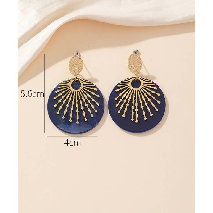 Blossom bijoux - Vendita all'ingrosso Orecchini pendenti - Orecchini a perno in acciaio inox 24BOA0013