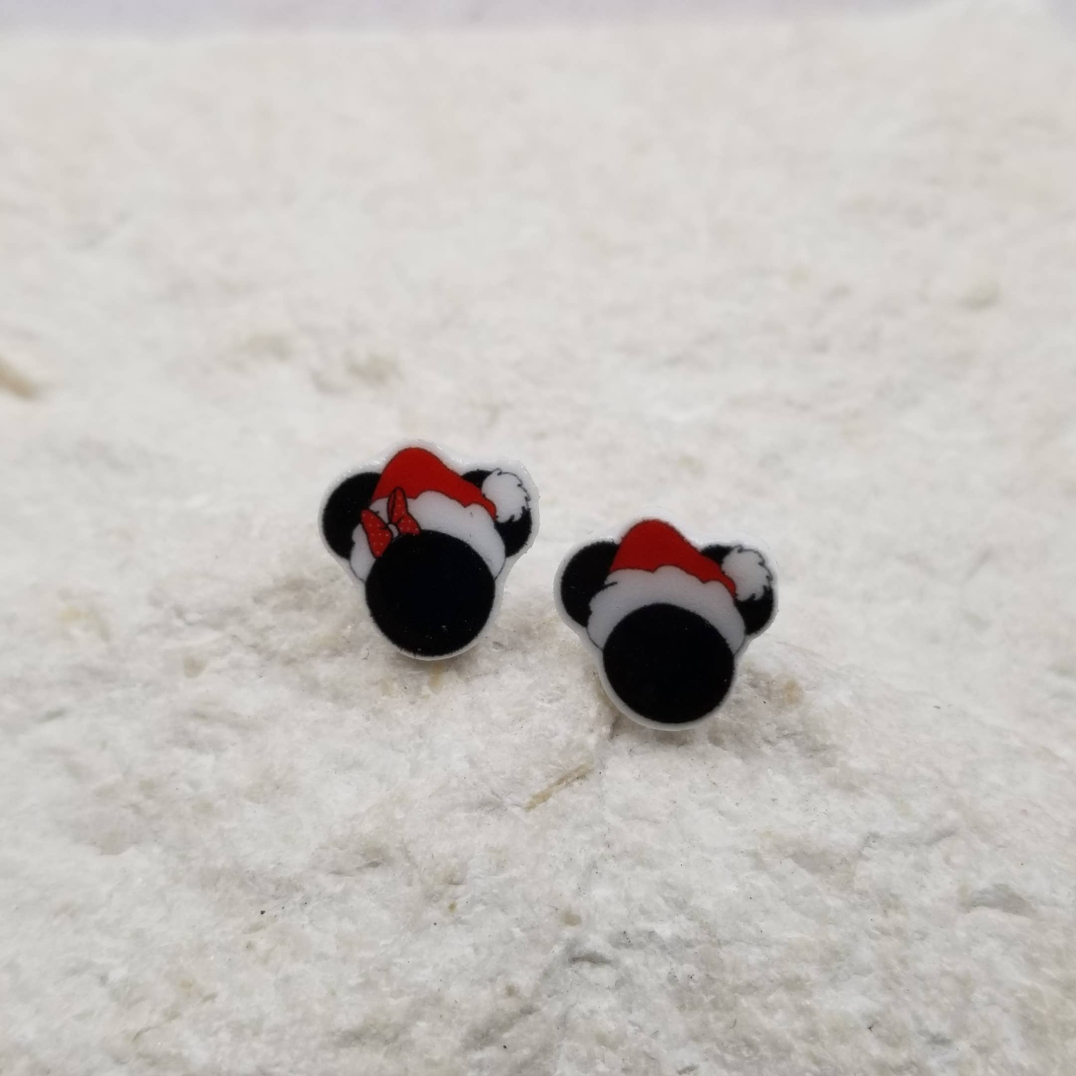 Treasure Wholesale - Vente Clous d'oreille - Jolies boucles d'oreilles Mickey de Noël0