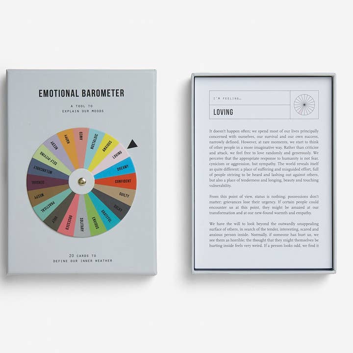 The School of Life - Wholesale Card Game - Emotional Barometer, Mood Tracker Cards