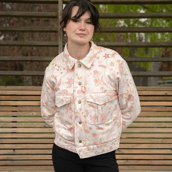 Steppjacke Mughal Elegance für den Großhandel von The Cozyy Affair