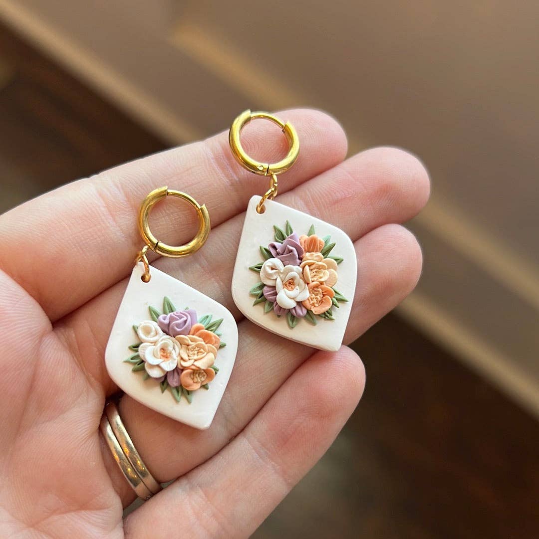 Courage & Calling - Wholesale Dangle Earrings - Maya Huggie Dangles3