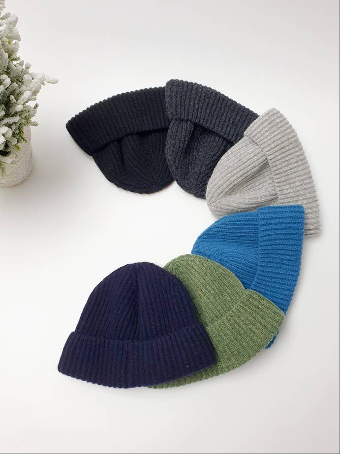 Comfortarians - Vendita all'ingrosso Berretto - Donna - Cappello Basic in 100% Lana Merino4