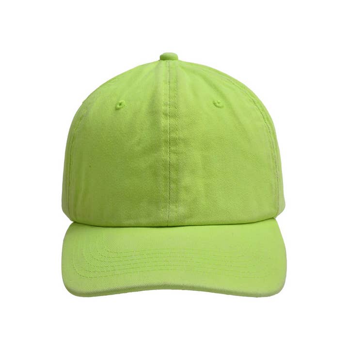 ACCITY - Wholesale Baseball Cap - Women's - Parent-Child Neon Baseball Cap - Soft Brim Sun Hat CWAH122210