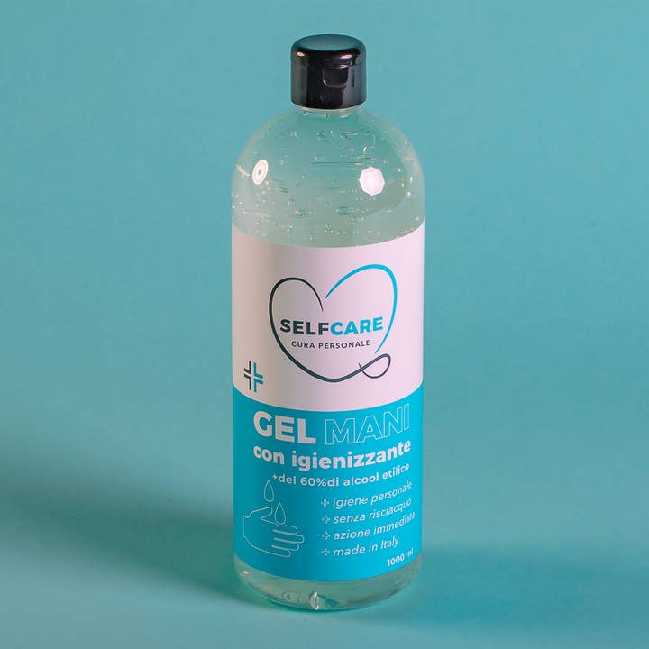 SELFCARE CURA PERSONALE – wholesale Hand sanitiser – Sanitizing Hand Gel 1000ml | Flip-top2