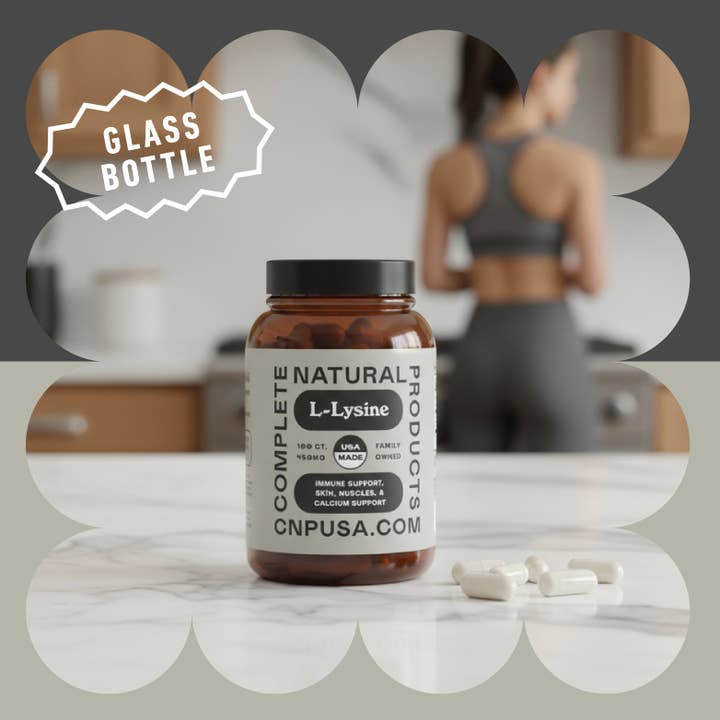 Complete Natural Products - Wholesale Oral Supplement/Vitamin - L-Lysine Capsules3