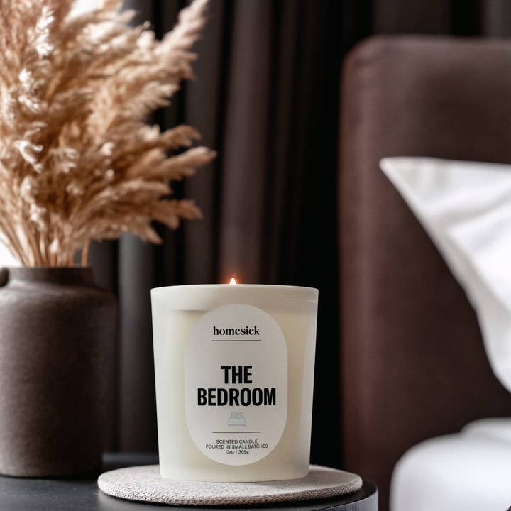 Homesick Candles - Wholesale Jar/Filled Candle - The Bedroom Candle1