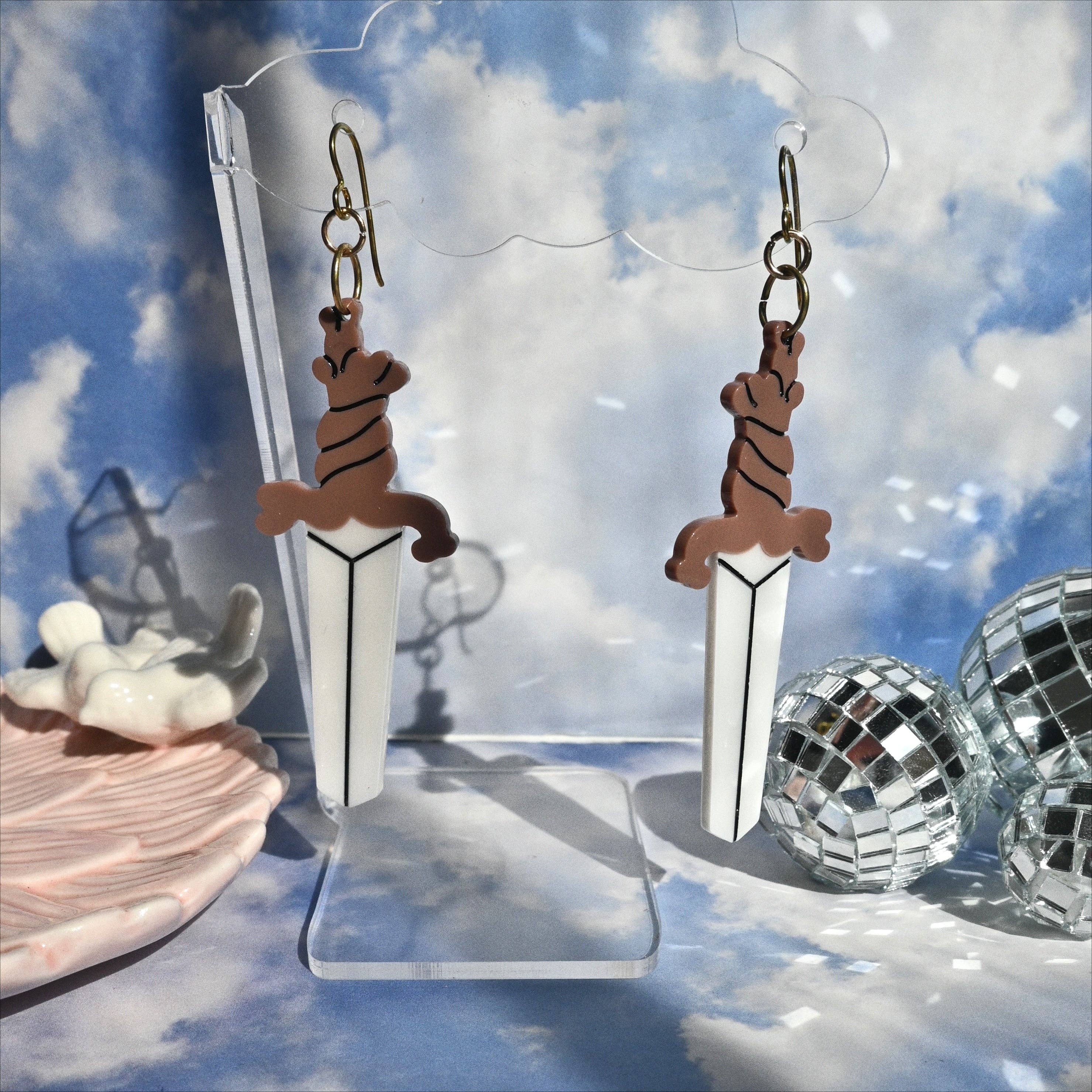 Tiny Made – wholesale Dangle earrings – Finn’s Swords Earrings3