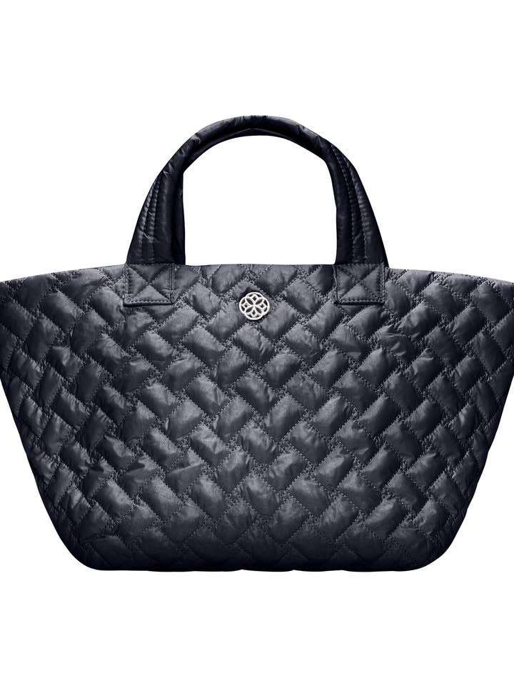Black Small Quilted Tote similar MZ Wallace & Oliver Thomas for wholesale by Ameliora