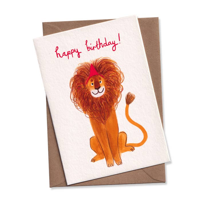 Birthday Lion for wholesale by Studio Molini