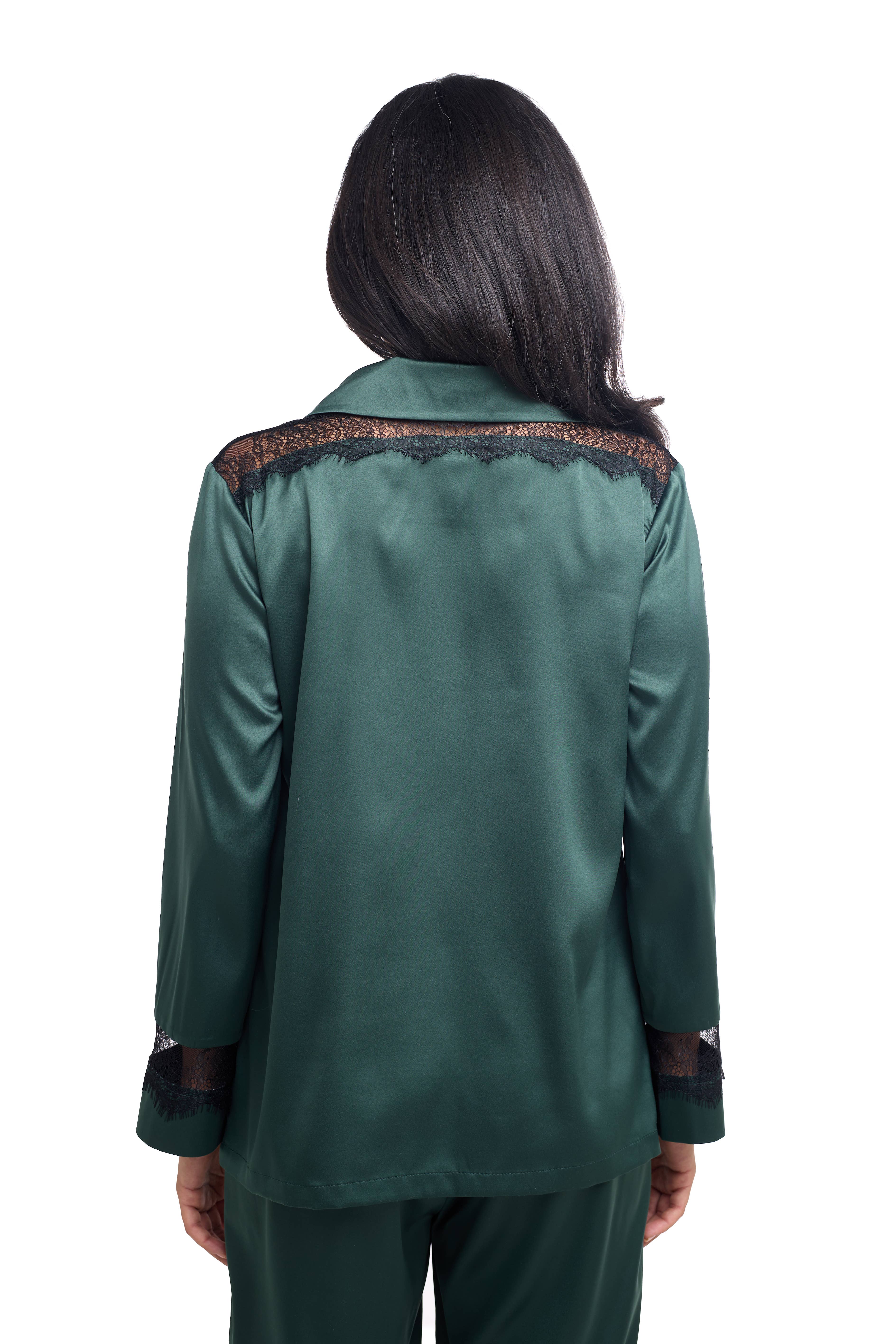 IDENTITY LINGERIE – wholesale Sleepwear set – Women's – 100% Silk Pyjamas, Silk Pajamas, Pure Silk PJs, 19 Momme Sil12