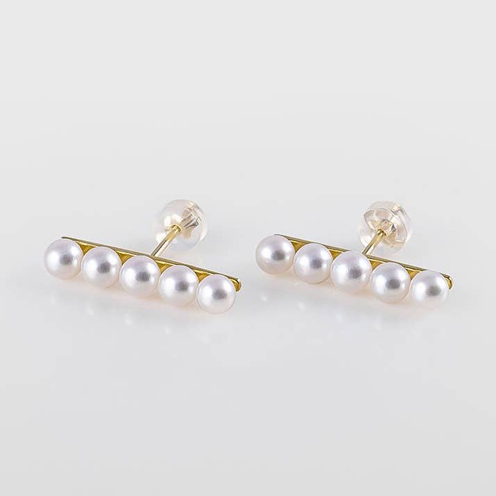 Brincos de pérola japonesa Akoya AAA - Libra por atacado de Amit Pearl Trading Company