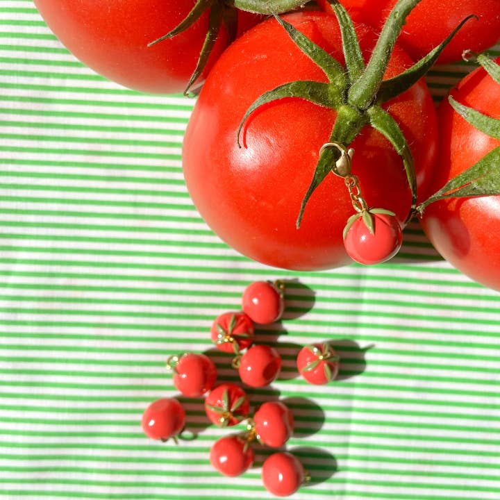 Bold Blossom Shop - Wholesale Keychain - Women's - Tomato Bag Charm4