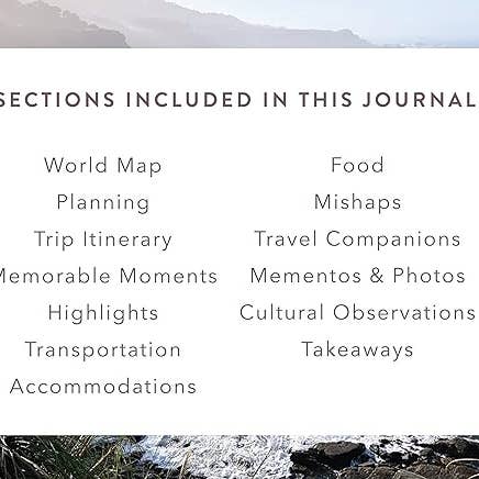 Promptly Journals - Wholesale Journal/Diary - Complete Travel Journal From Boarding to Exploring Hardcover10