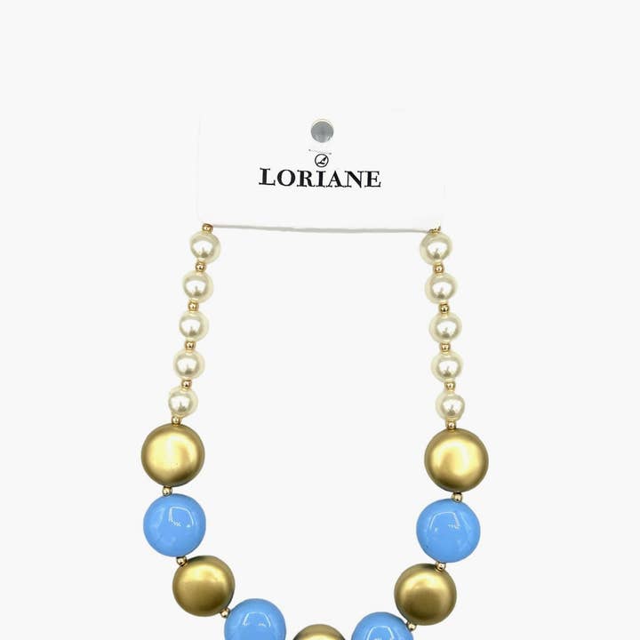 LORIANE CREATION – wholesale Pärlband/Pärlhalsband – kort halsband 1106A-11
